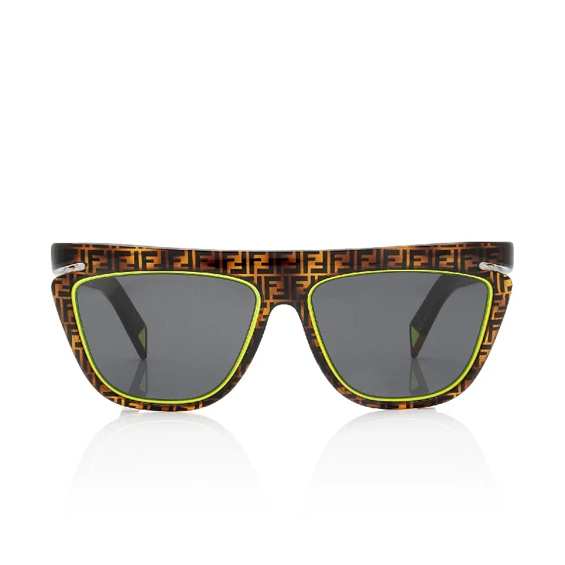 Fendi FF Neon Square Sunglasses