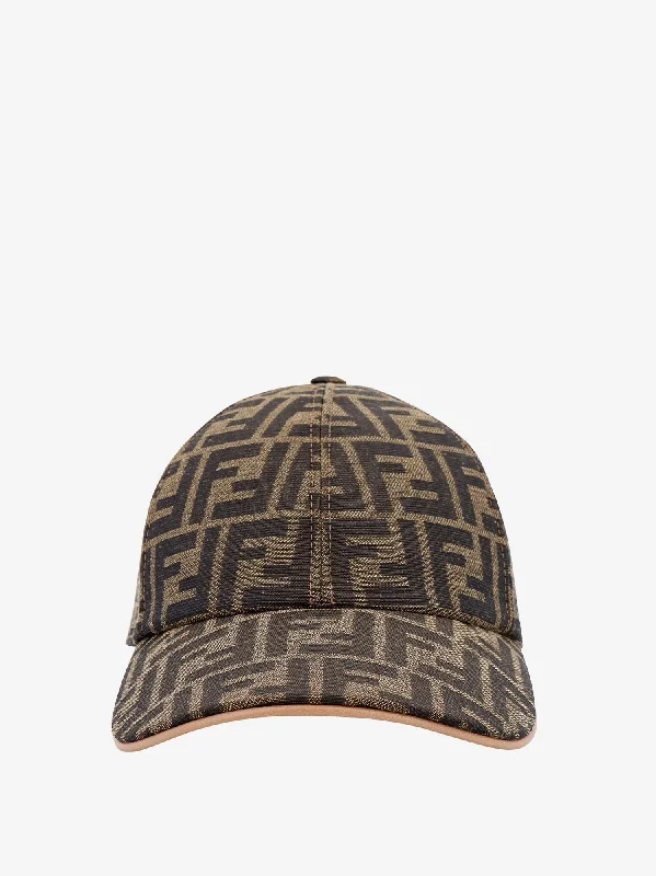 Fendi Woman Fendi Woman Brown Hats