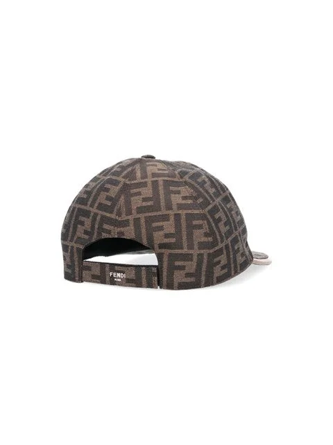 Fendi Men Logo Baseball Cap