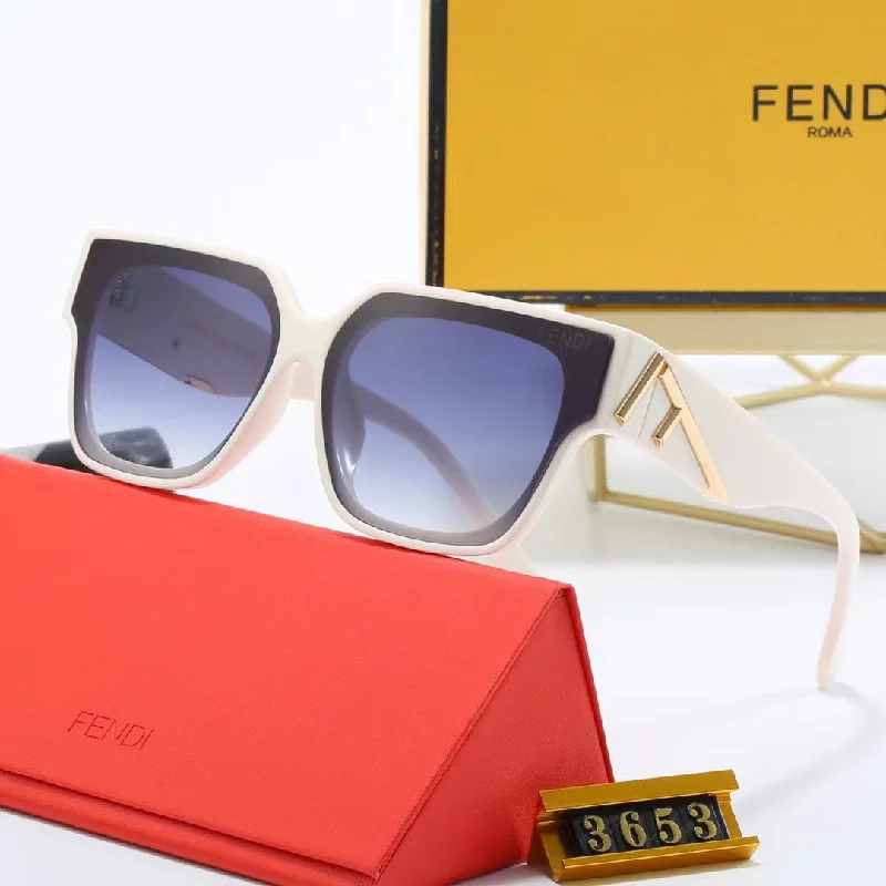 Fendi Women's F Letter Square Sunglasses