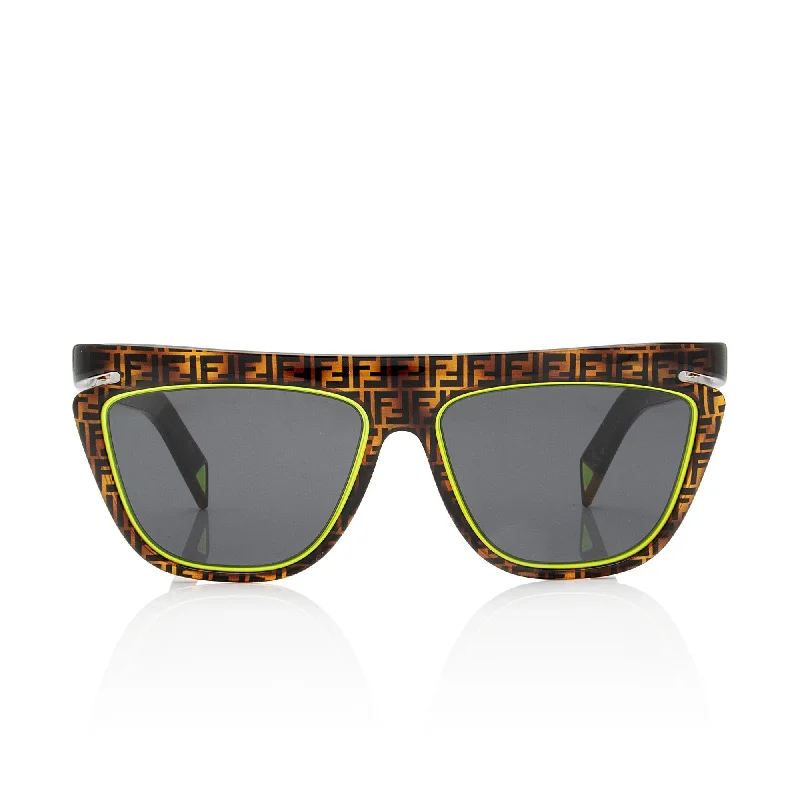 Fendi FF Neon Square Sunglasses (SHF-WzBR7v)