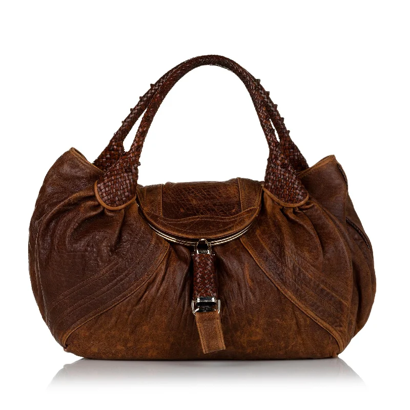 Fendi Spy Leather Hobo Bag (SHG-35197)