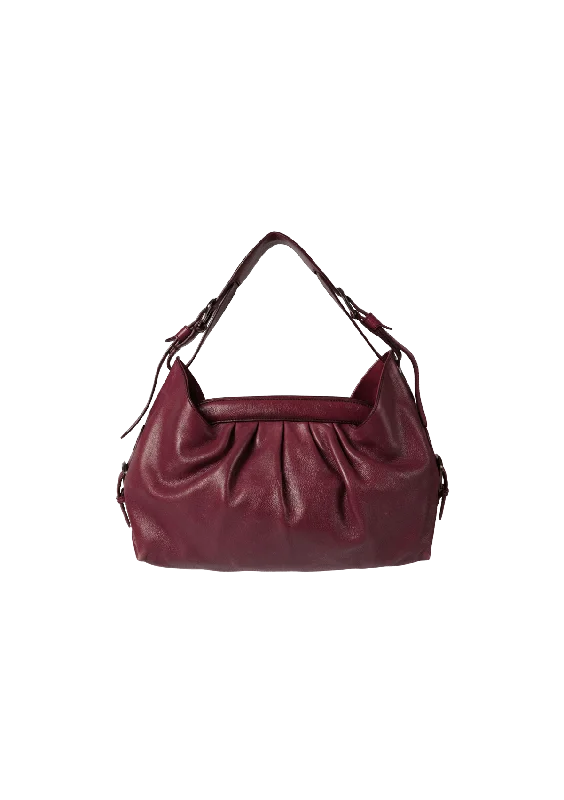 LEATHER HOBO BAG