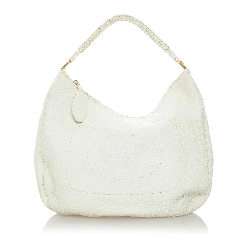 Fendi Selleria Leather Hobo Bag (SHG-33574)