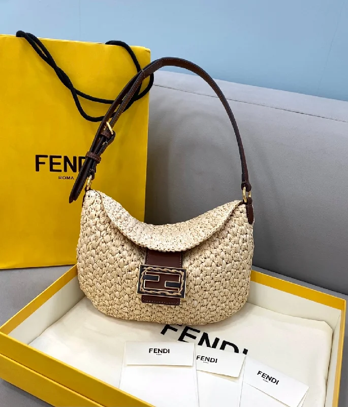 Fendi Small Croissant Hobo Bag RafFendia