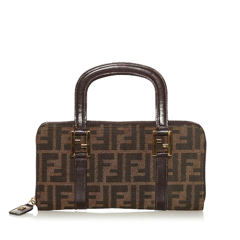 Fendi Zucca Canvas Handbag (SHG-34608)