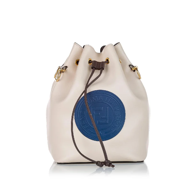 Fendi Mon Tresor Leather Bucket Bag (SHG-24035)