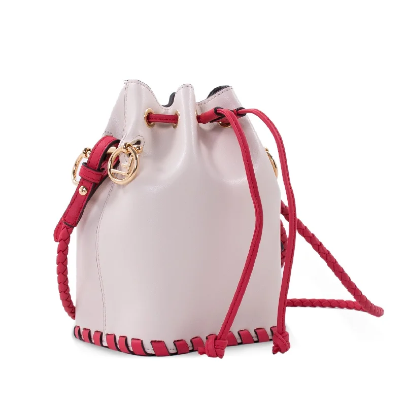 Fendi Mon Tresor Leather Bucket Bag