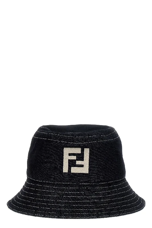 Fendi Men Bucket Logo Hat