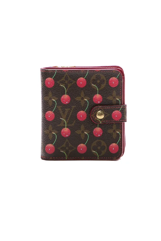 Cerises Compact Wallet