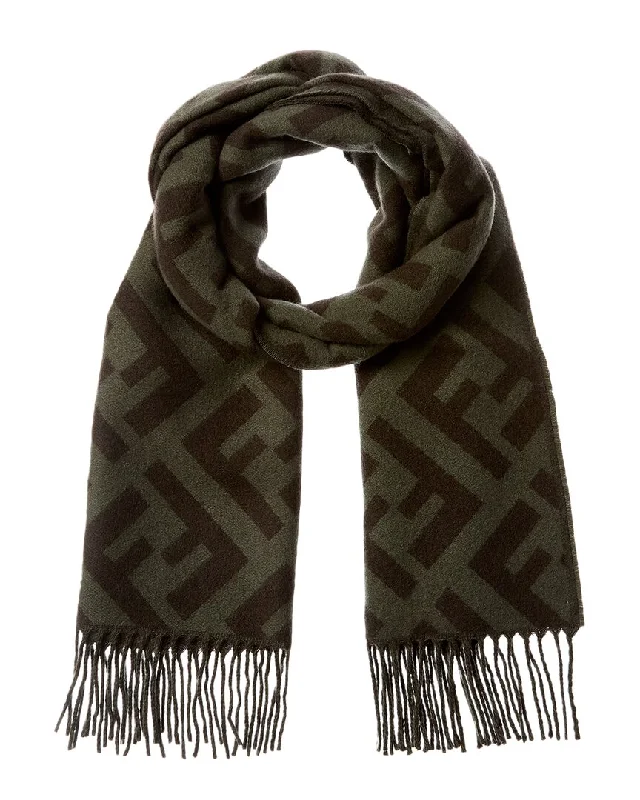 FENDI FF Cashmere Scarf