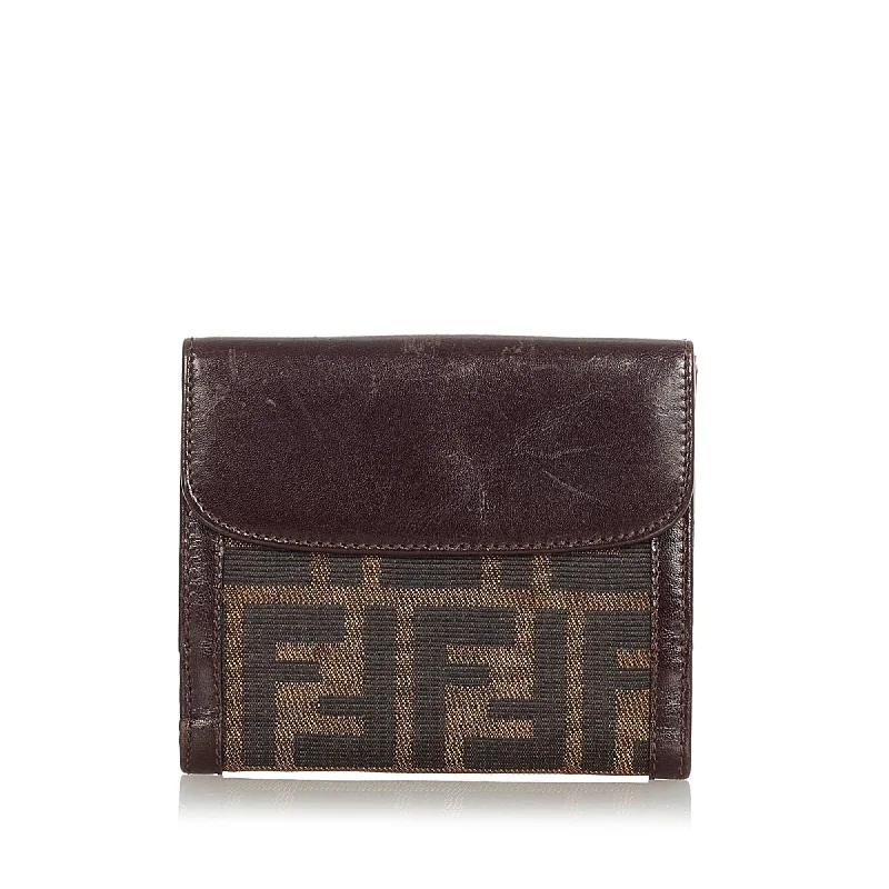 Fendi Zucca Canvas Small Wallet (SHG-21951)