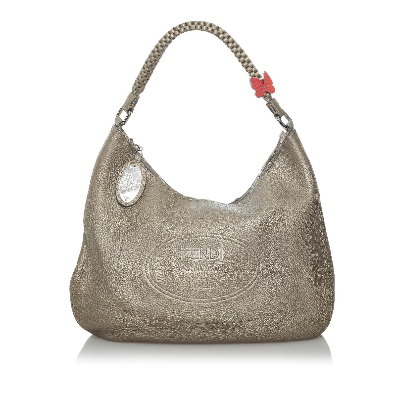 Fendi Selleria Leather Hobo Bag (SHG-33738)