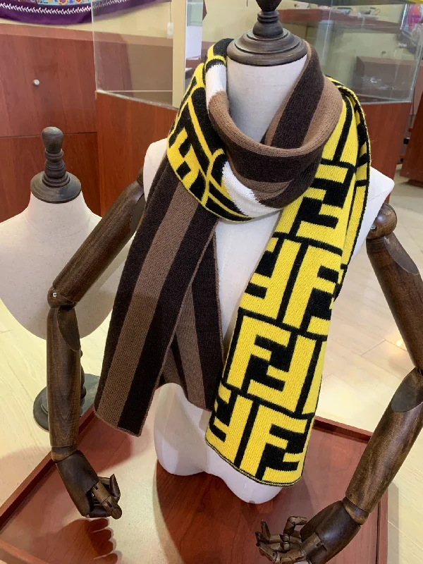 Luxury Fendi  Scarf 008