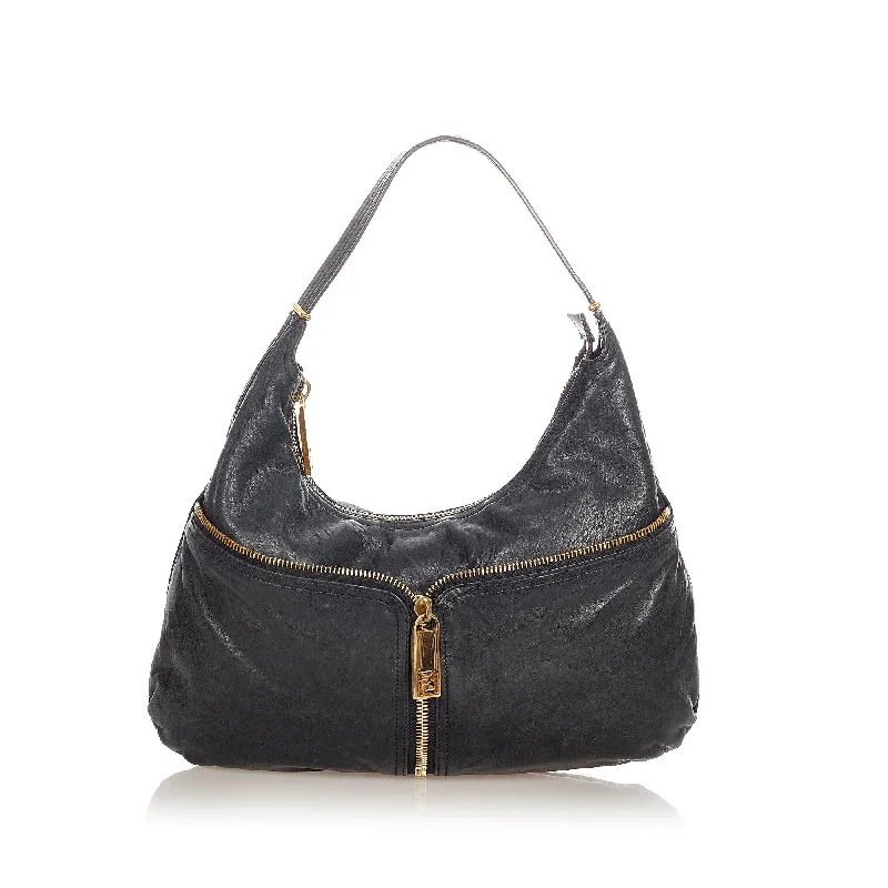 Fendi Leather Hobo Bag (SHG-22207)