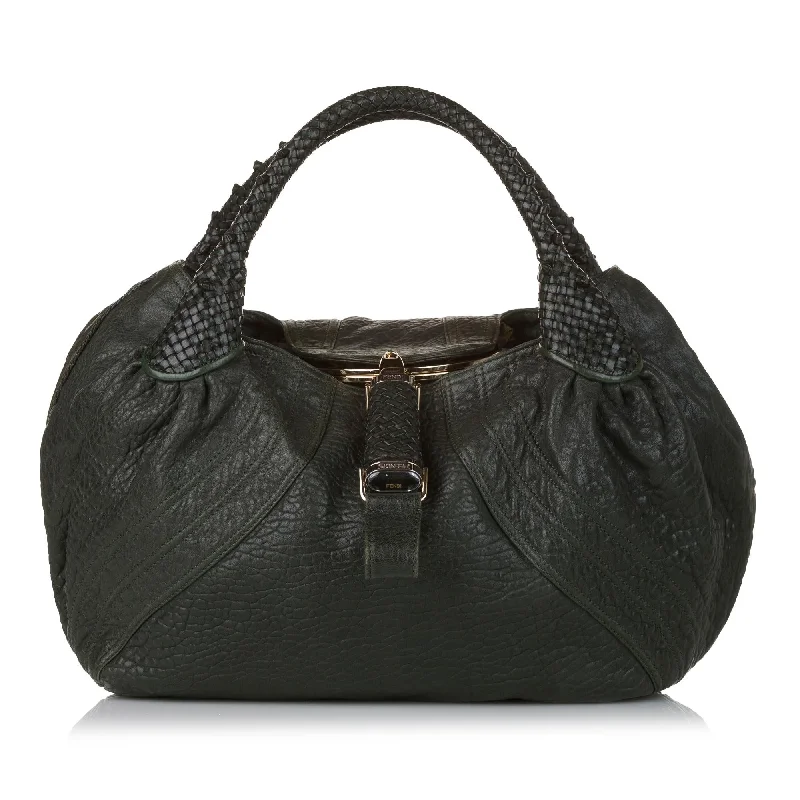 Fendi Spy Leather Hobo Bag (SHG-31293)