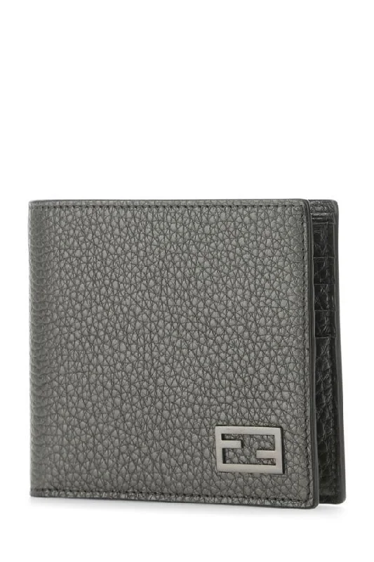 Fendi Man Lead Leather Wallet