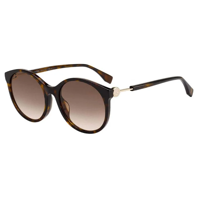 Fendi Women's Sunglasses - Brown Pink Gradient Lens Frame | FF0362FS-0086-M2-56-20-145