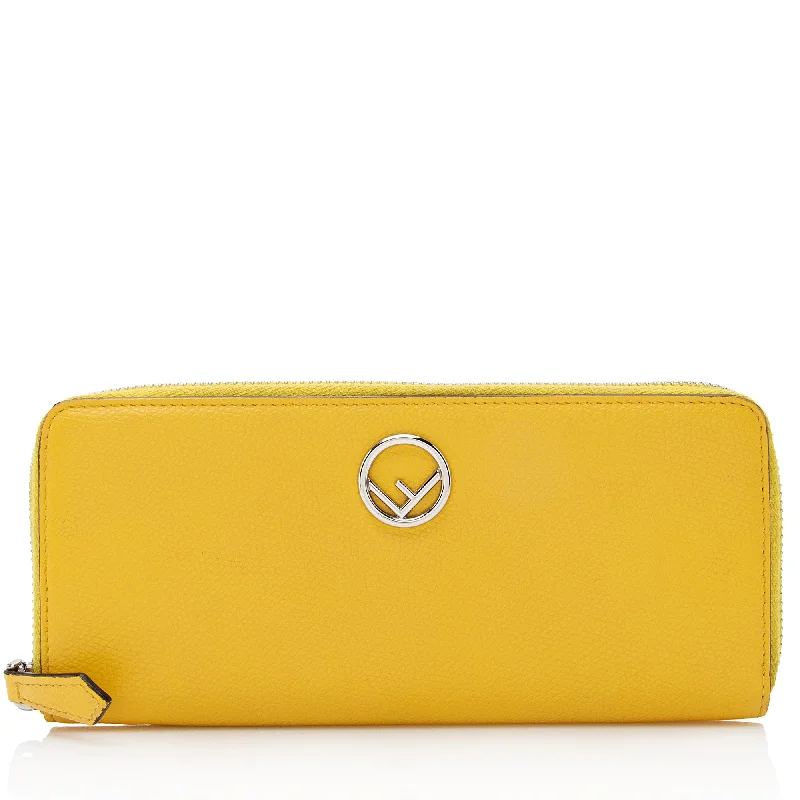 Fendi Leather F is Fendi Zip Around Wallet (SHF-22897)