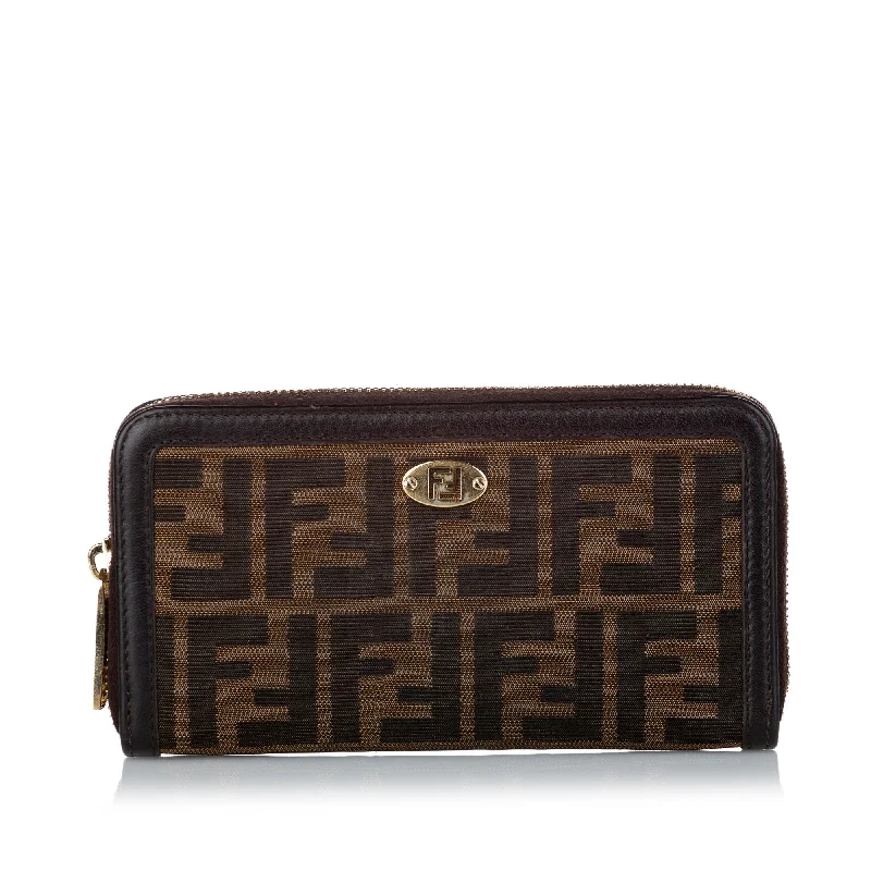 Fendi Zucca Canvas Long Wallet (SHG-30594)